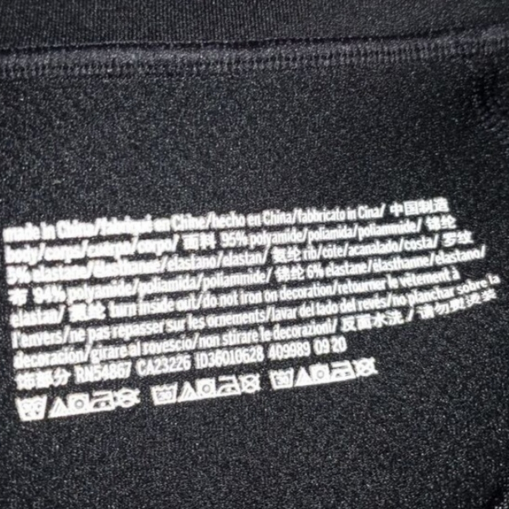 PINK Victoria's Secret Black Quarter-Zip Sweatshirt Sz.XS EUC. - Picture 8 of 8